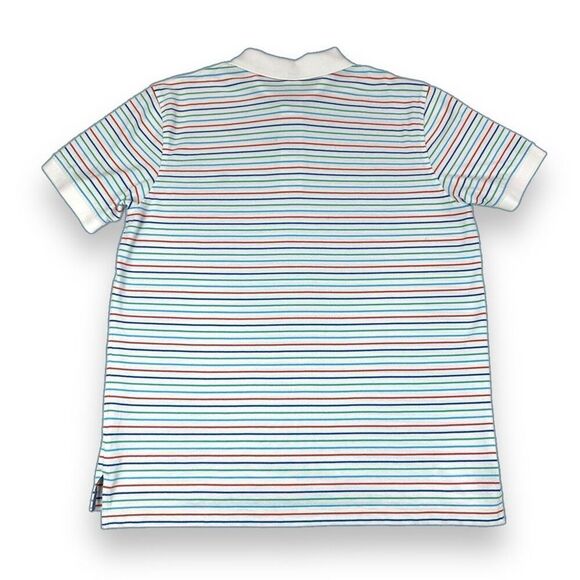 Brooks Brothers Polo Shirt Mens Size Extra Large XL Striped Slim‎ Fit - Picture 3 of 8